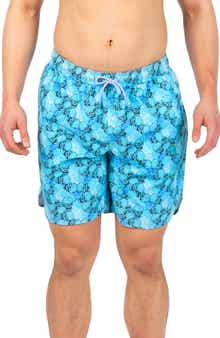 TailorByrd Skulls Print Swim Trunks