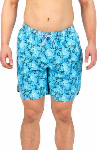TailorByrd Skulls Print Swim Trunks