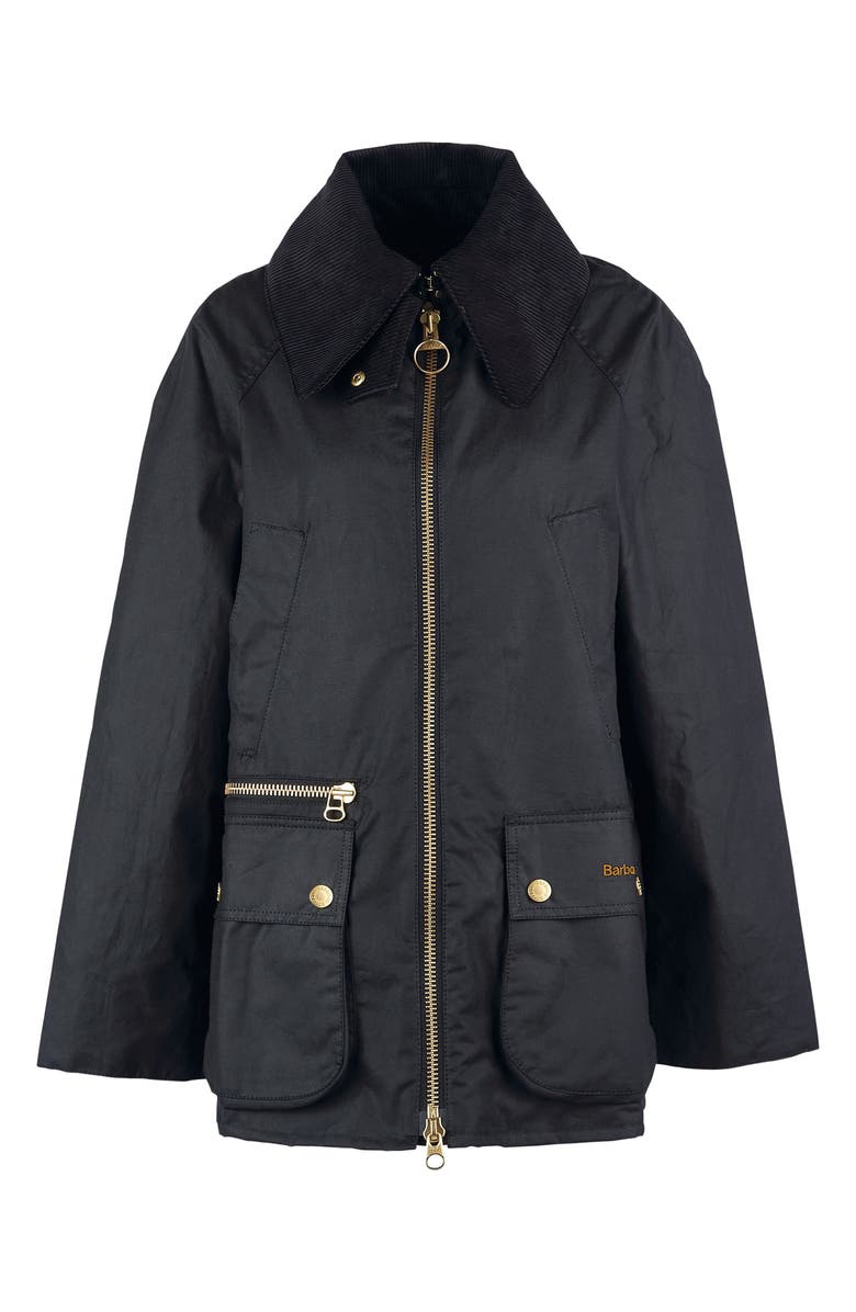 Barbour Gunnerside Waxed Cotton Jacket, Alternate, color,