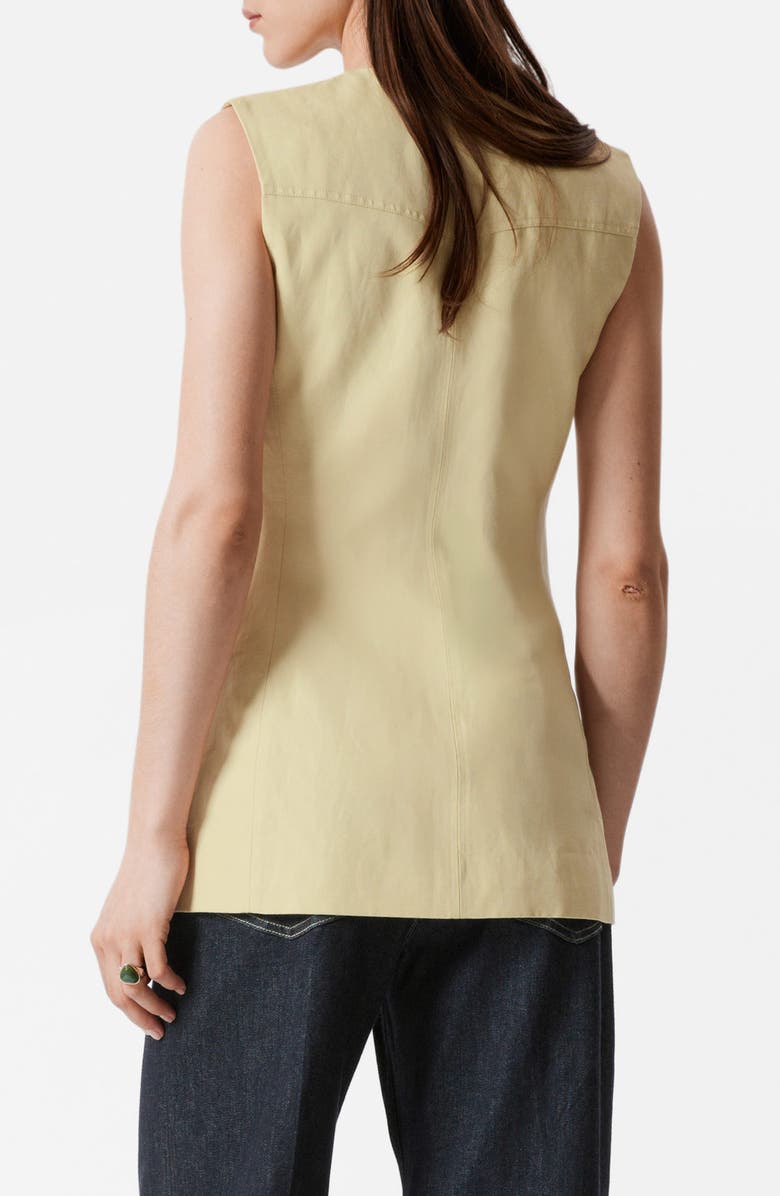 & Other Stories Cotton Blend Vest, Alternate, color,