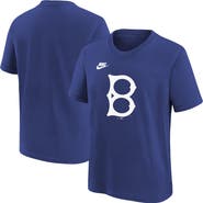 Nike Youth Nike Royal Brooklyn Dodgers Team Logo T-Shirt