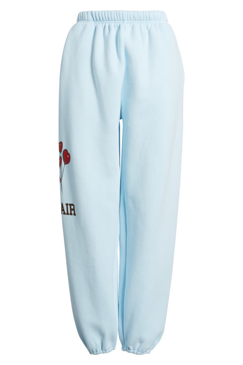 Bear Fleece Graphic Joggers, Alternate, color, BLUE