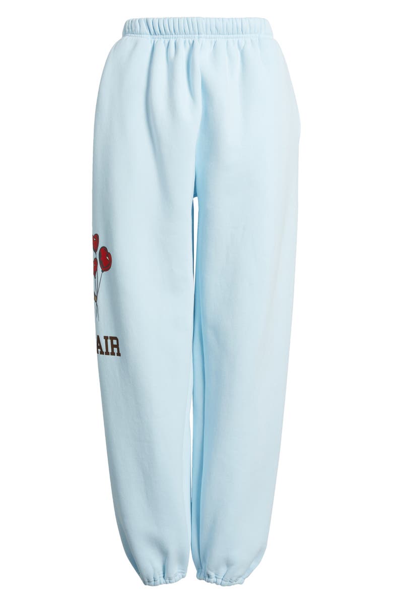 THE MAYFAIR GROUP Bear Fleece Graphic Joggers, Alternate, color, Blue