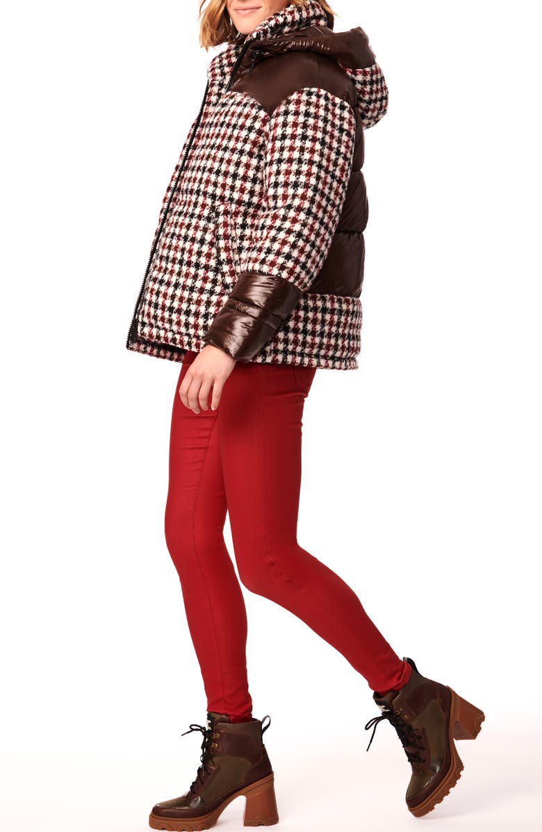 Bernardo Mixed Media Heavy Puffer Coat, Alternate, color, 