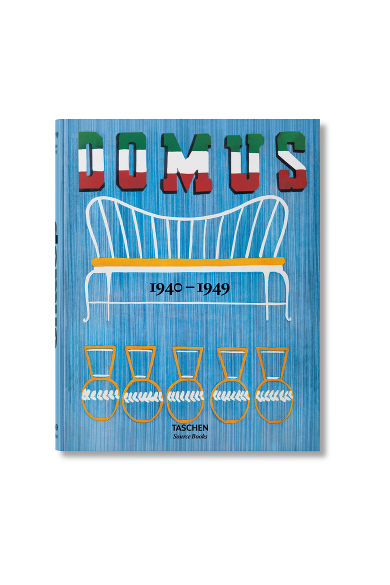 domus 1940-1949 Book, Main, color, Medium Blue