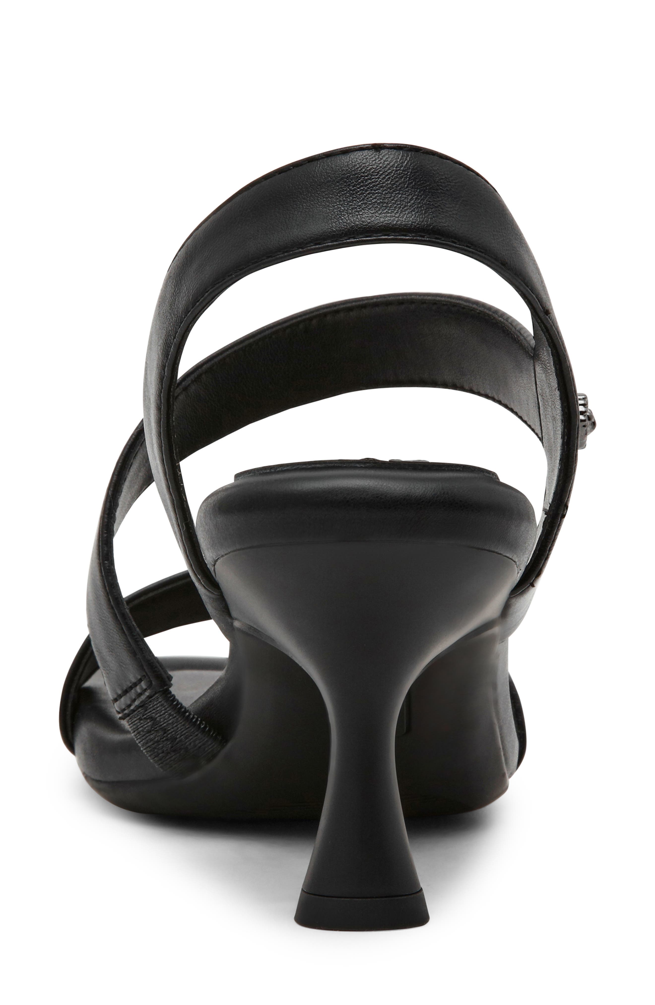 Anne Klein Johanna Slip On Kitten Heel Sandal, Alternate, color, 