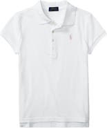 Polo Ralph Lauren Kids' Stretch Cotton Mesh Polo