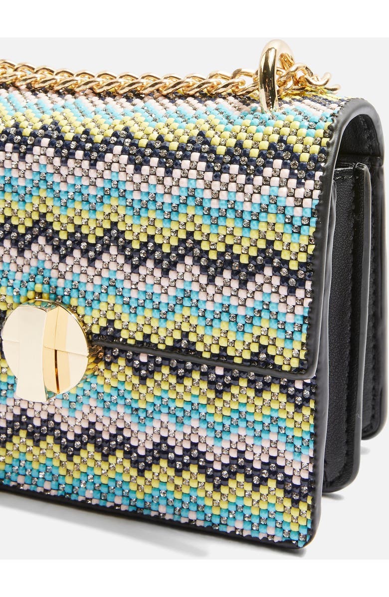 Topshop Gem Crossbody Bag, Alternate, color,