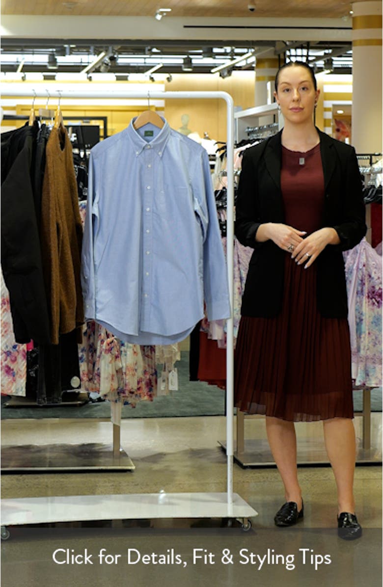 Regular Fit Oxford Button-Down Dress Shirt, sales video thumbnail