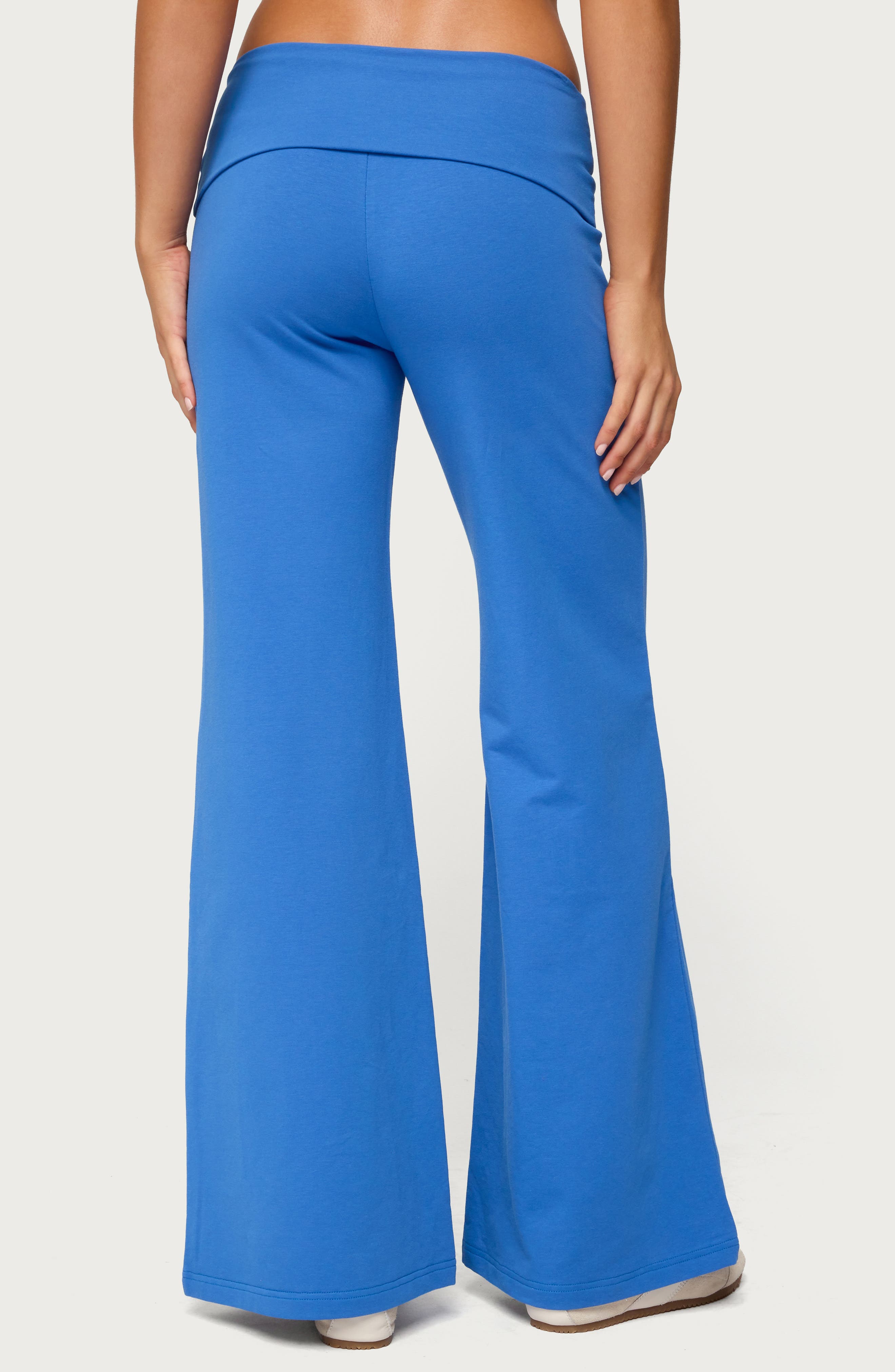 Wide Leg Foldover Pants - image 2