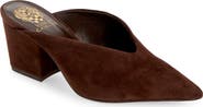Vince Camuto Lesleey Leather Pointed Toe Mule
