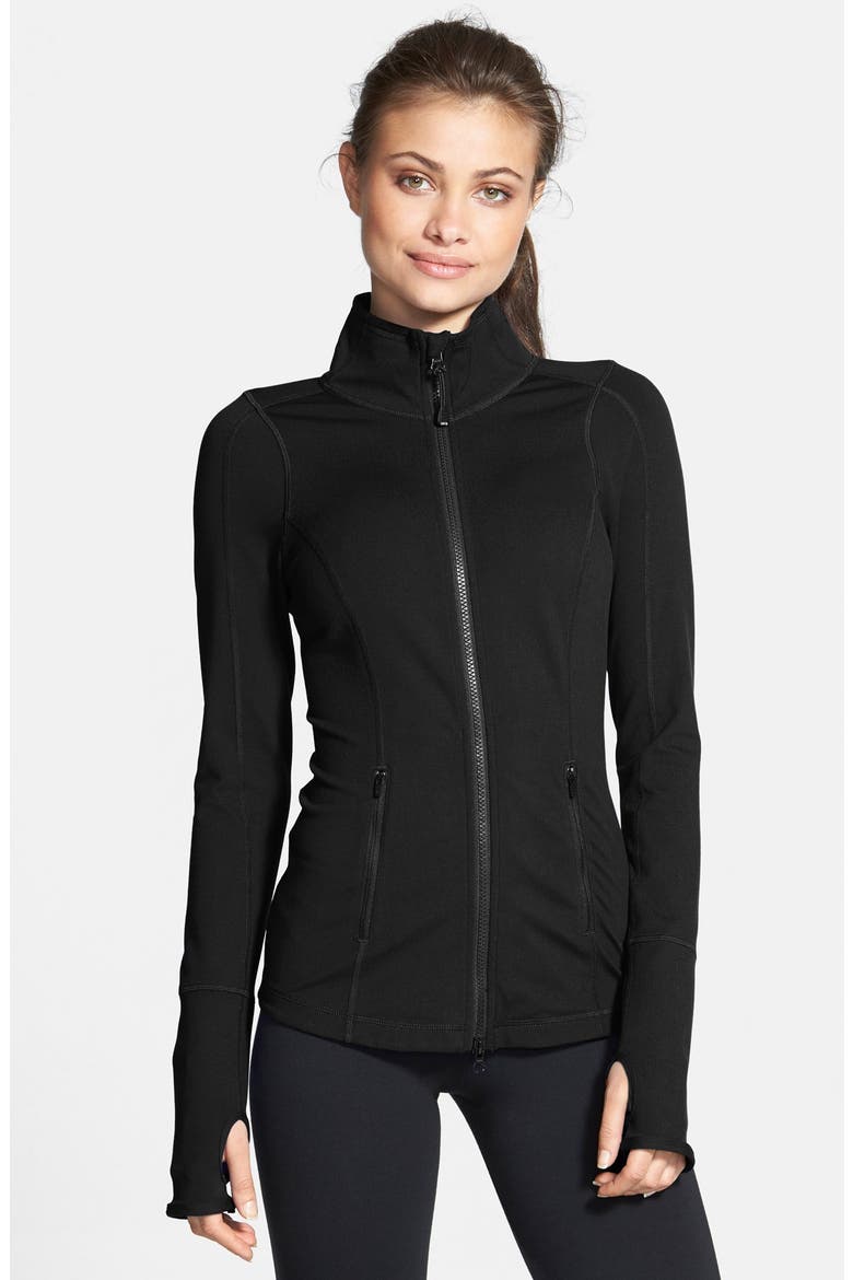 'Deja' Jacket, Main, color, BLACK