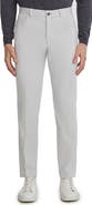 Jack Victor Pinstripe Five-Pocket Taper Leg Pants