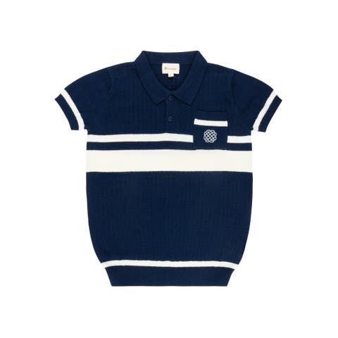 Looms Storybook Collection - Boys Mesh Knit Polo (Toddler, Little Kid & Big Kid)