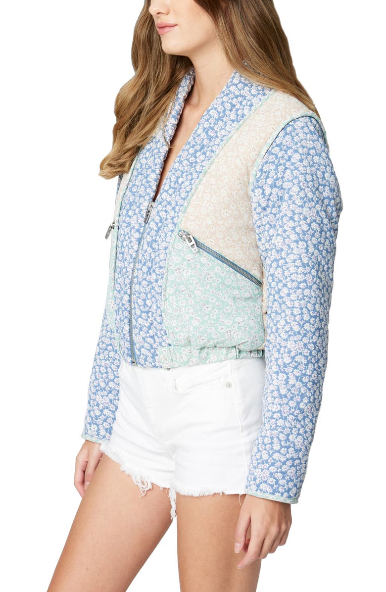 BLANKNYC Quilted Floral Jacket, Alternate, color,