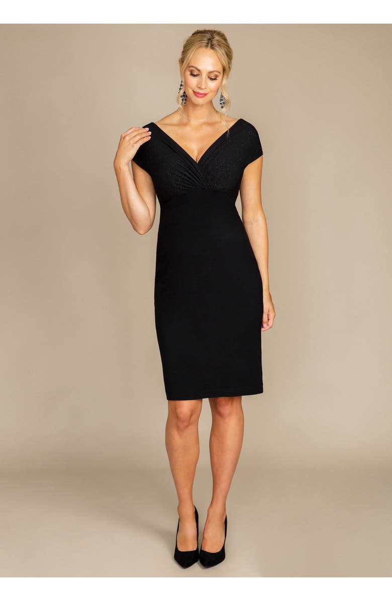 Tiffany Rose Maternity Bardot Maternity Shift Dress, Alternate, color, Night Sky