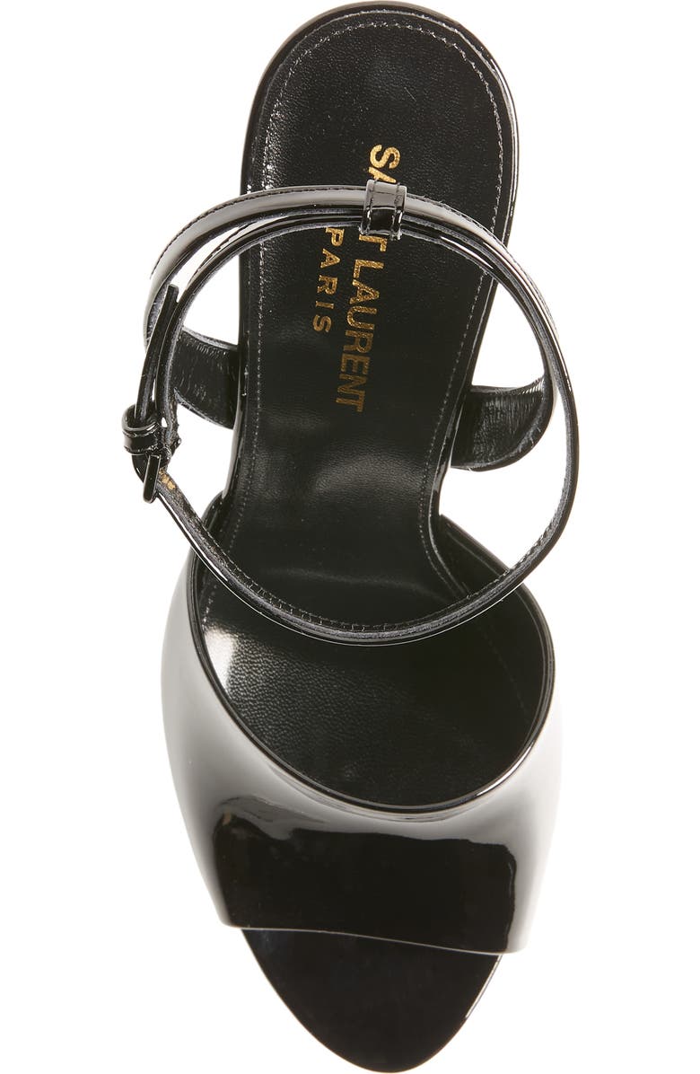 Saint Laurent Scandale Ankle Strap Sandal, Alternate, color,