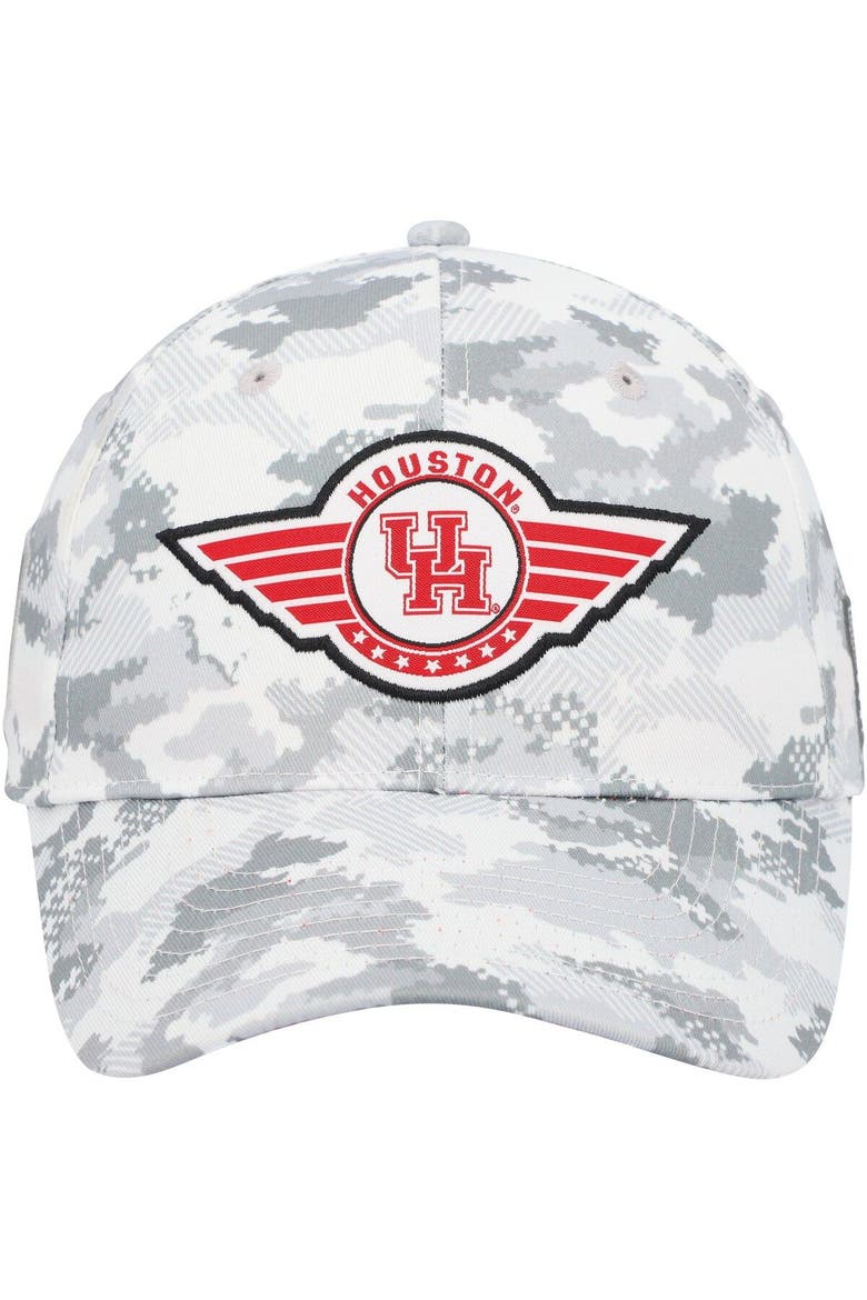Men's Colosseum  Camo Houston Cougars OHT Military Appreciation Snapback Hat, Alternate, color, Camo
