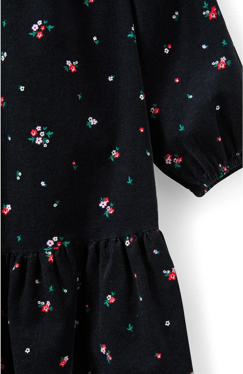 Cotton On Kids Kid's Tilly Long Sleeve Dress, Alternate, color, Black Floral