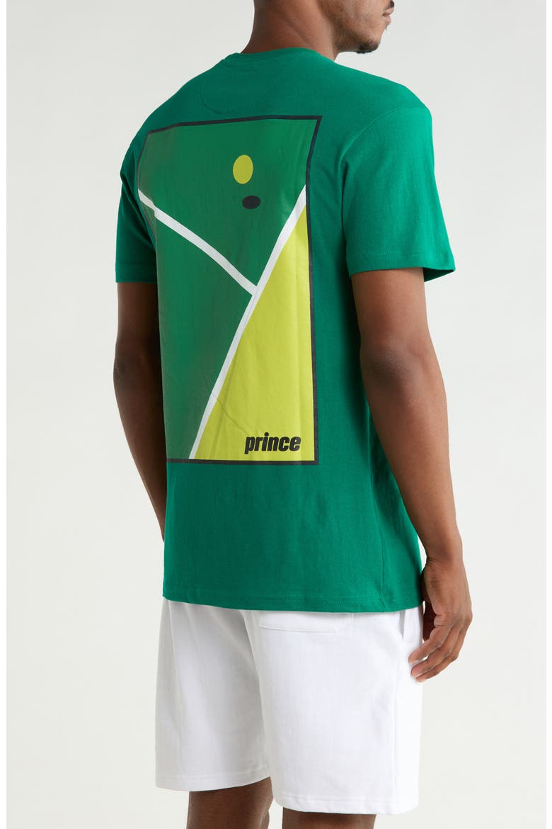 Logo Cotton Blend Graphic T-Shirt, Alternate, color, GREEN