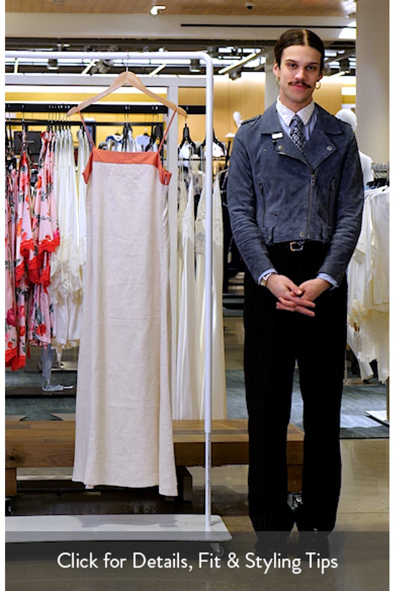 Laura Linen Maxi Dress video