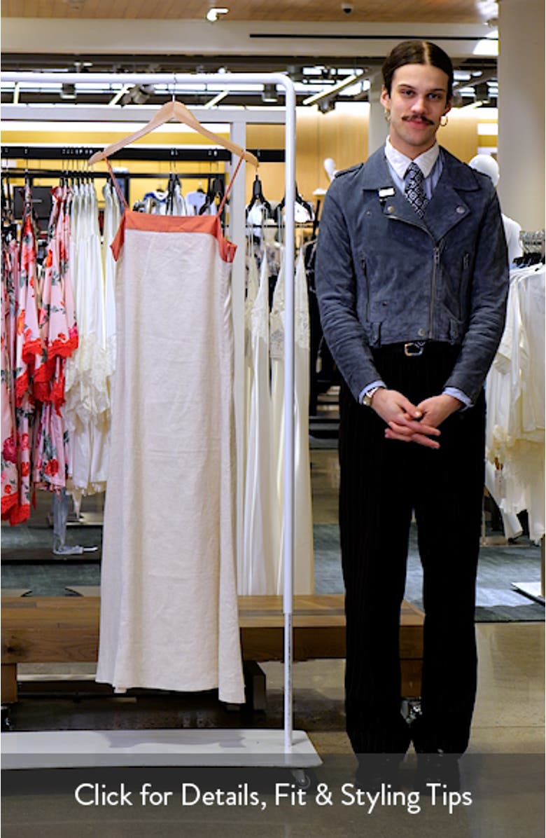 Laura Linen Maxi Dress, sales video thumbnail