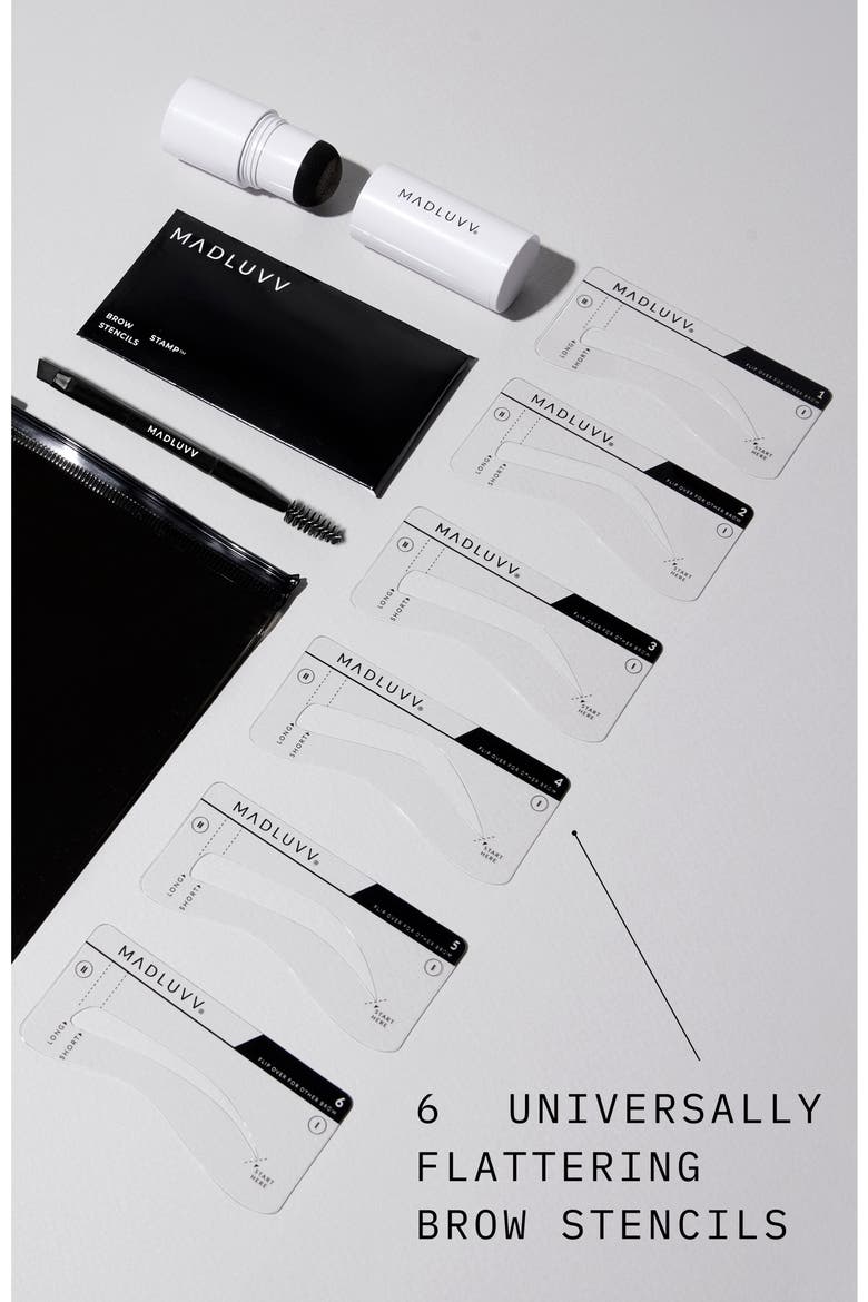 Brow Stamp Kit, Alternate, color, TRUE RED