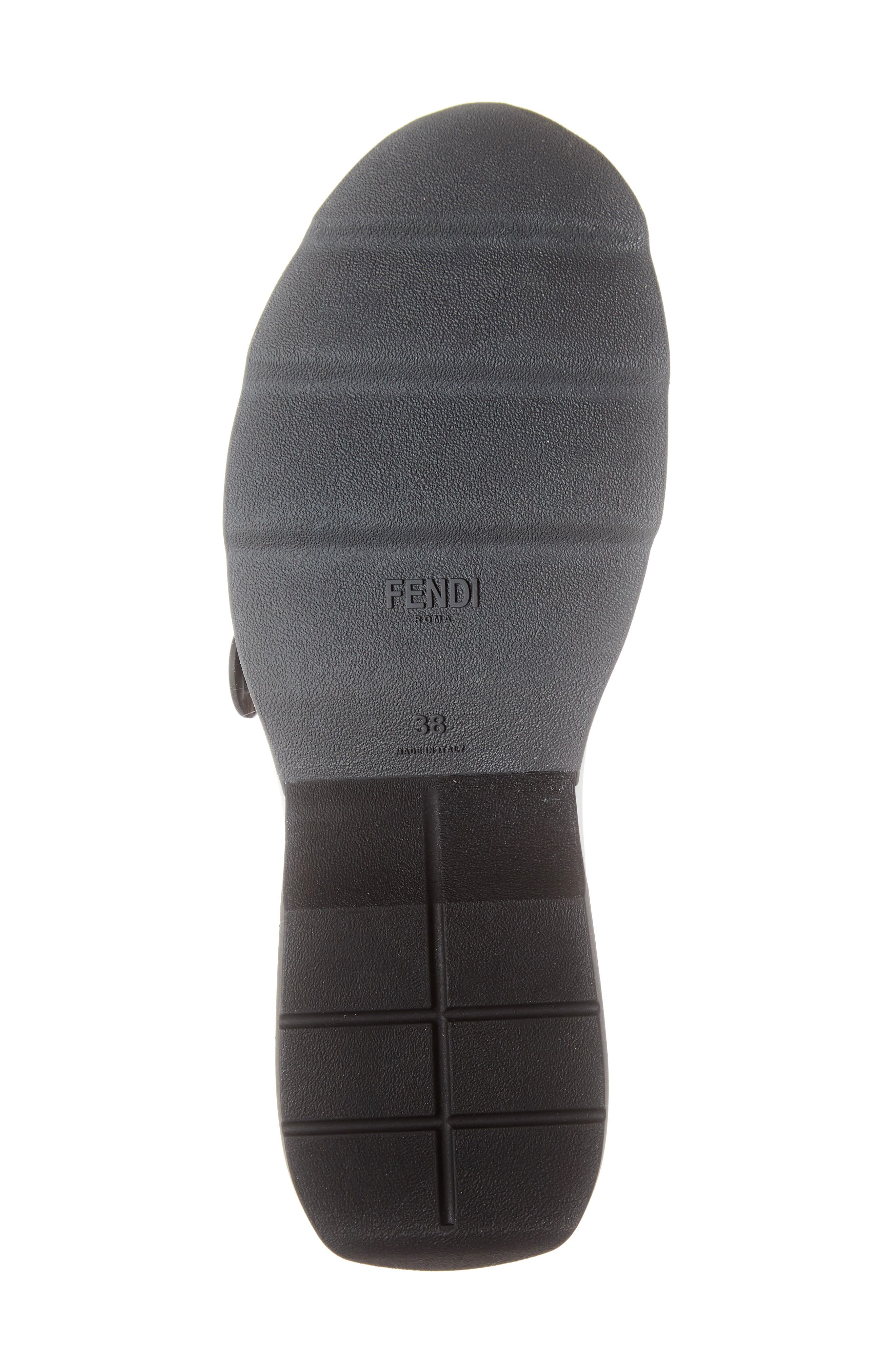 Fendi Rockoko Knit Sneaker, Alternate, color, 