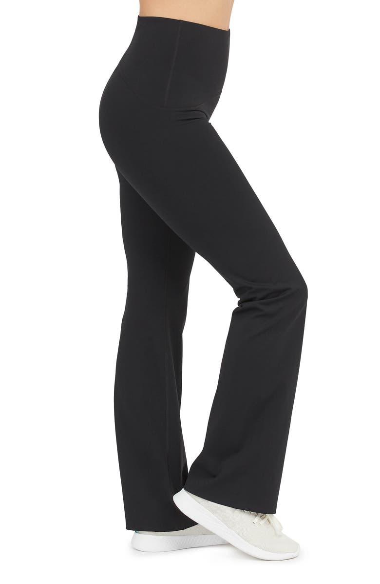 SPANX<sup>®</sup> SPANXshape<sup>™</sup> Booty Boost Flare Pants, Alternate, color, Very Black