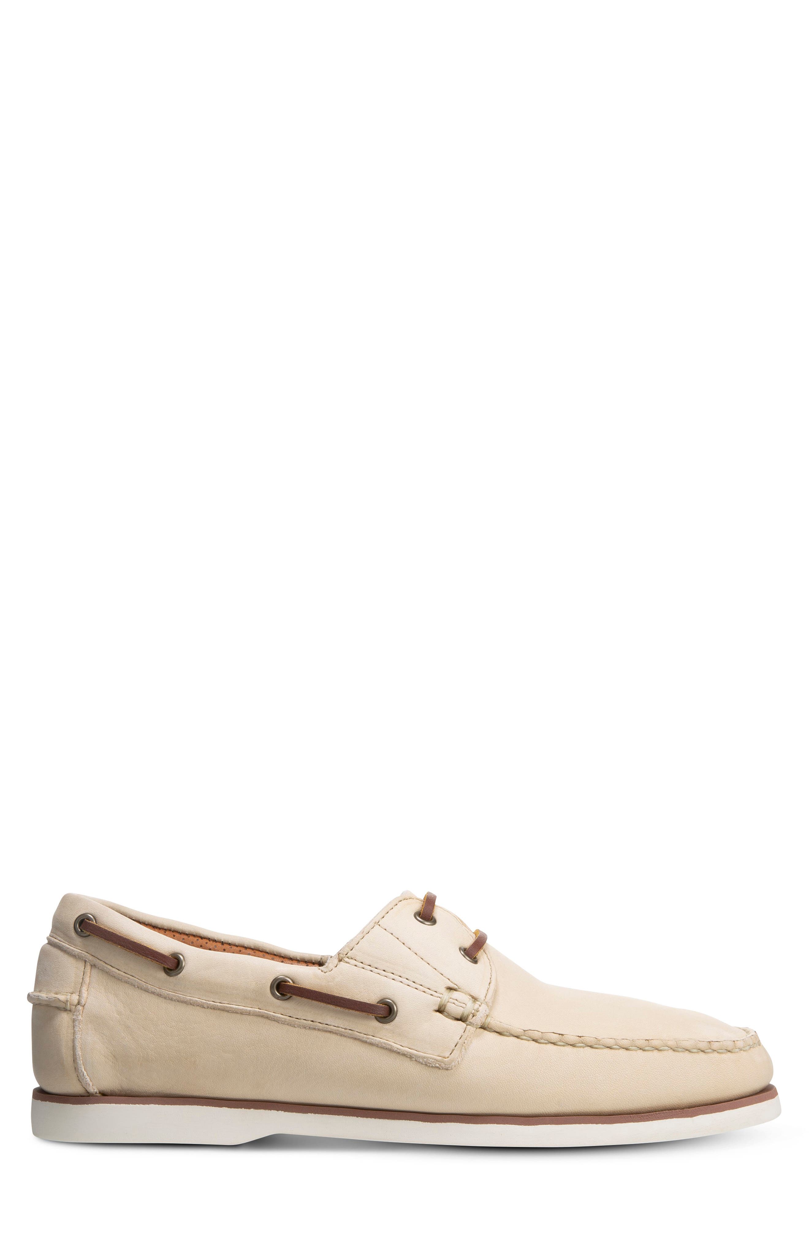 Force 10 Boat Shoe, Alternate, color, BONE