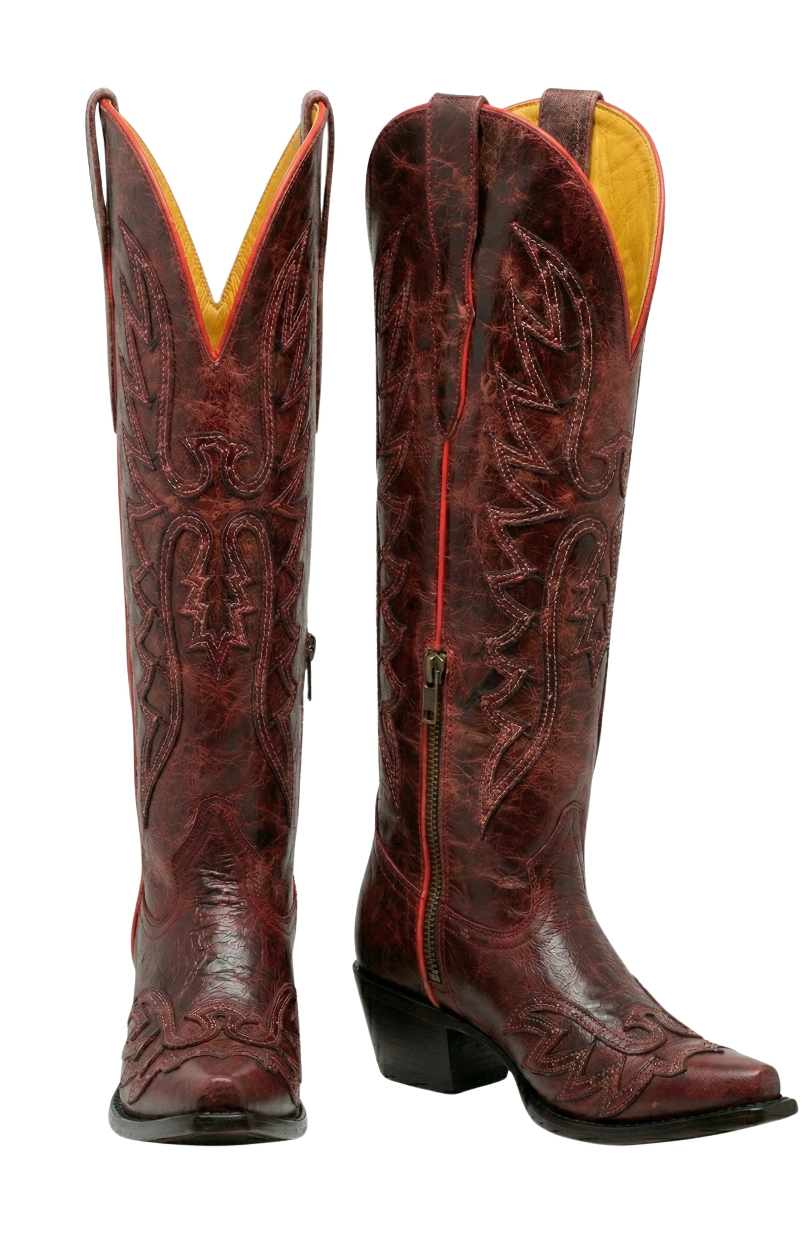NORTALIE The Sol Western Cowboy Boot, Alternate, color, Sol