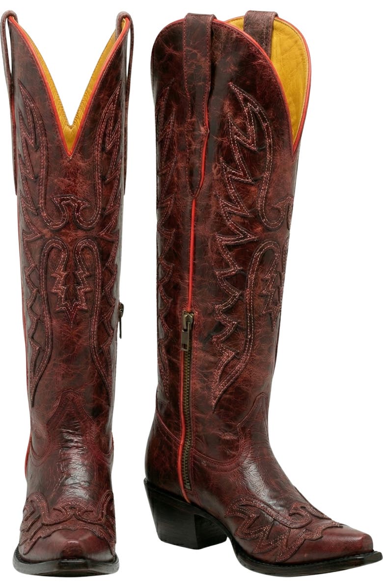 NORTALIE The Sol Western Cowboy Boot, Alternate, color, Sol