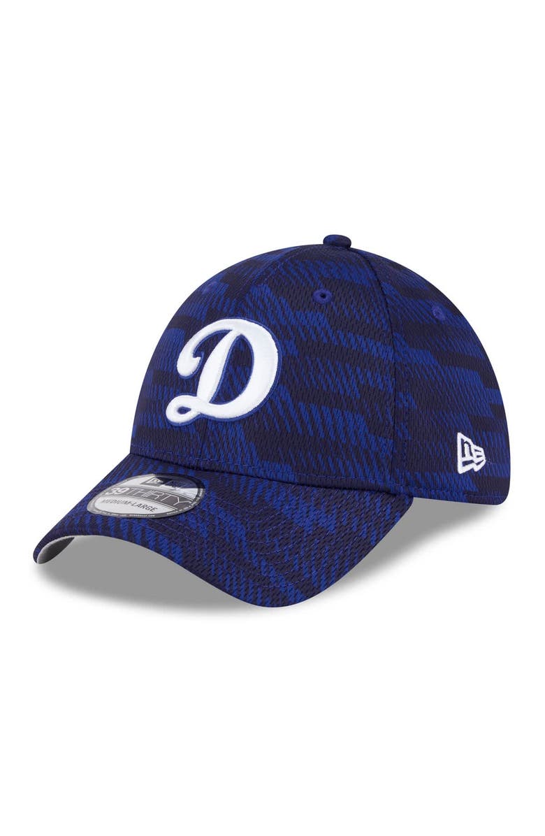 New Era Men's New Era Royal Los Angeles Dodgers 2025 MLB Clubhouse 39THIRTY Flex Hat, Main, color, 