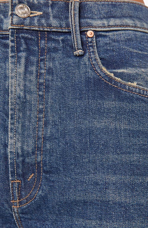 Mother The Dodger Flood Cuff Jean In Toil And Trouble In Blue