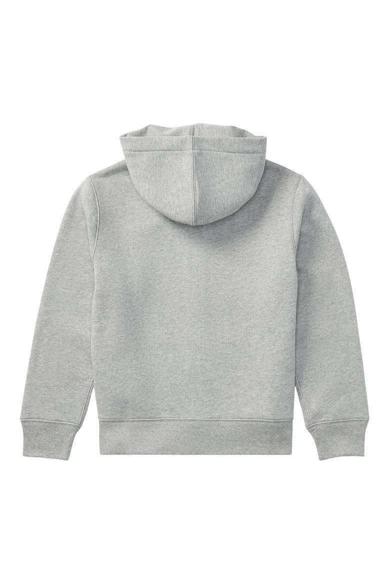 Kids' Fleece Zip Hoodie, Alternate, color, DK SPT HTR