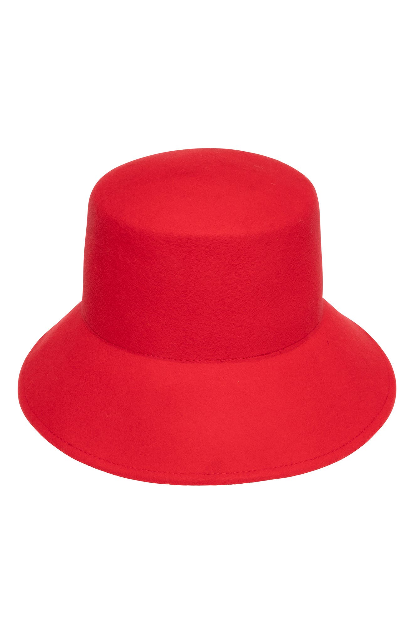 Eugenia Kim Ruby Asymmetric Wool Bucket Hat