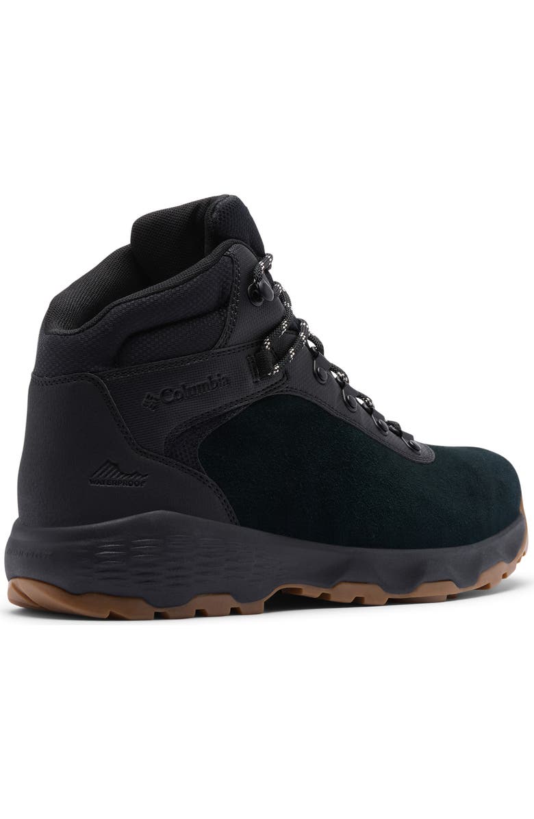 Columbia Newton Wander<sup>™</sup> Waterproof Hiking Boot, Alternate, color, Black/ Black