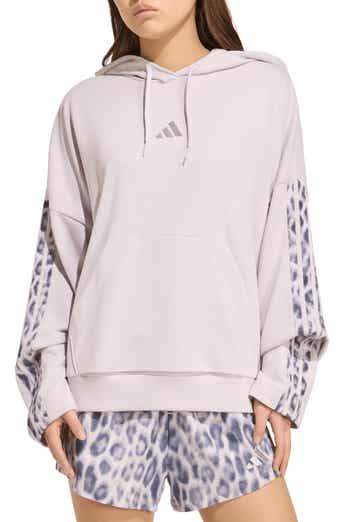 adidas Printed 3-Stripe Hoodie