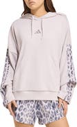 adidas Printed 3-Stripe Hoodie