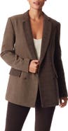 Sam Edelman Braelynn Relaxed Double Breasted Blazer