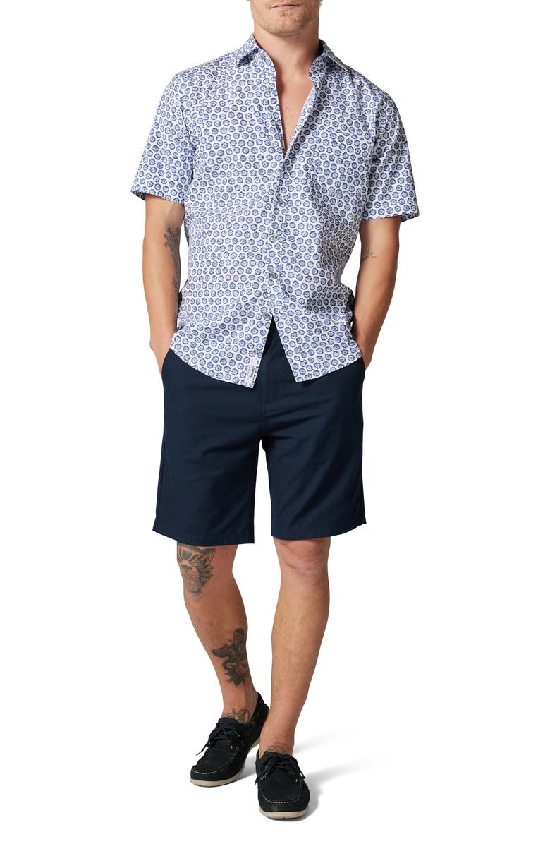 Rodd & Gunn A First Avenue Short Sleeve Cotton Button-Up Shirt, Alternate, color, 