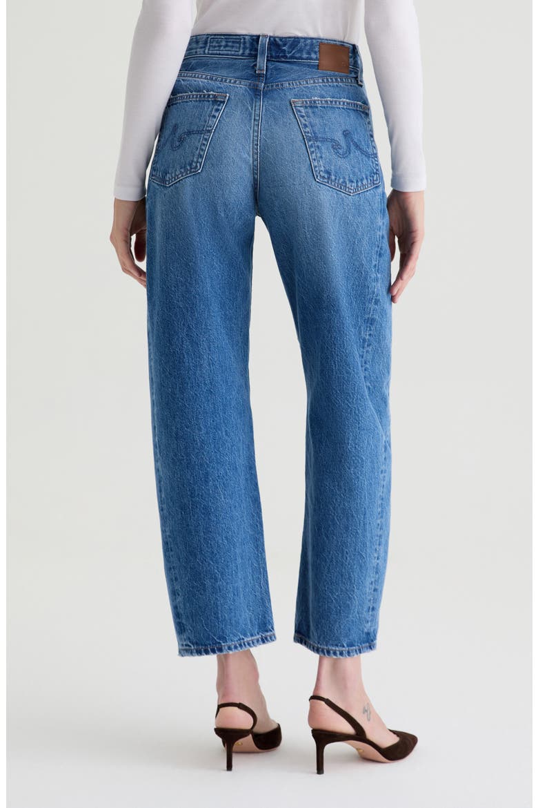 Hattie High Waist Barrel Leg Jeans, Alternate, color, CANDID