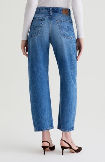 Hattie High Waist Barrel Leg Jeans
