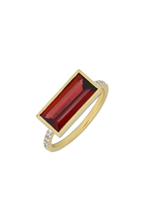 Garnet & Diamond Ring (Nordstrom Exclusive)