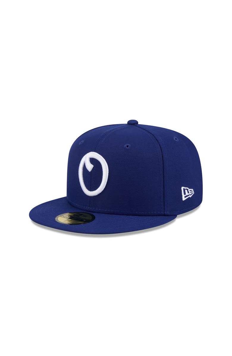 New Era Men's New Era  Dark Blue Omaha Storm Chasers Theme Nights 59FIFTY Fitted Hat, Alternate, color, 