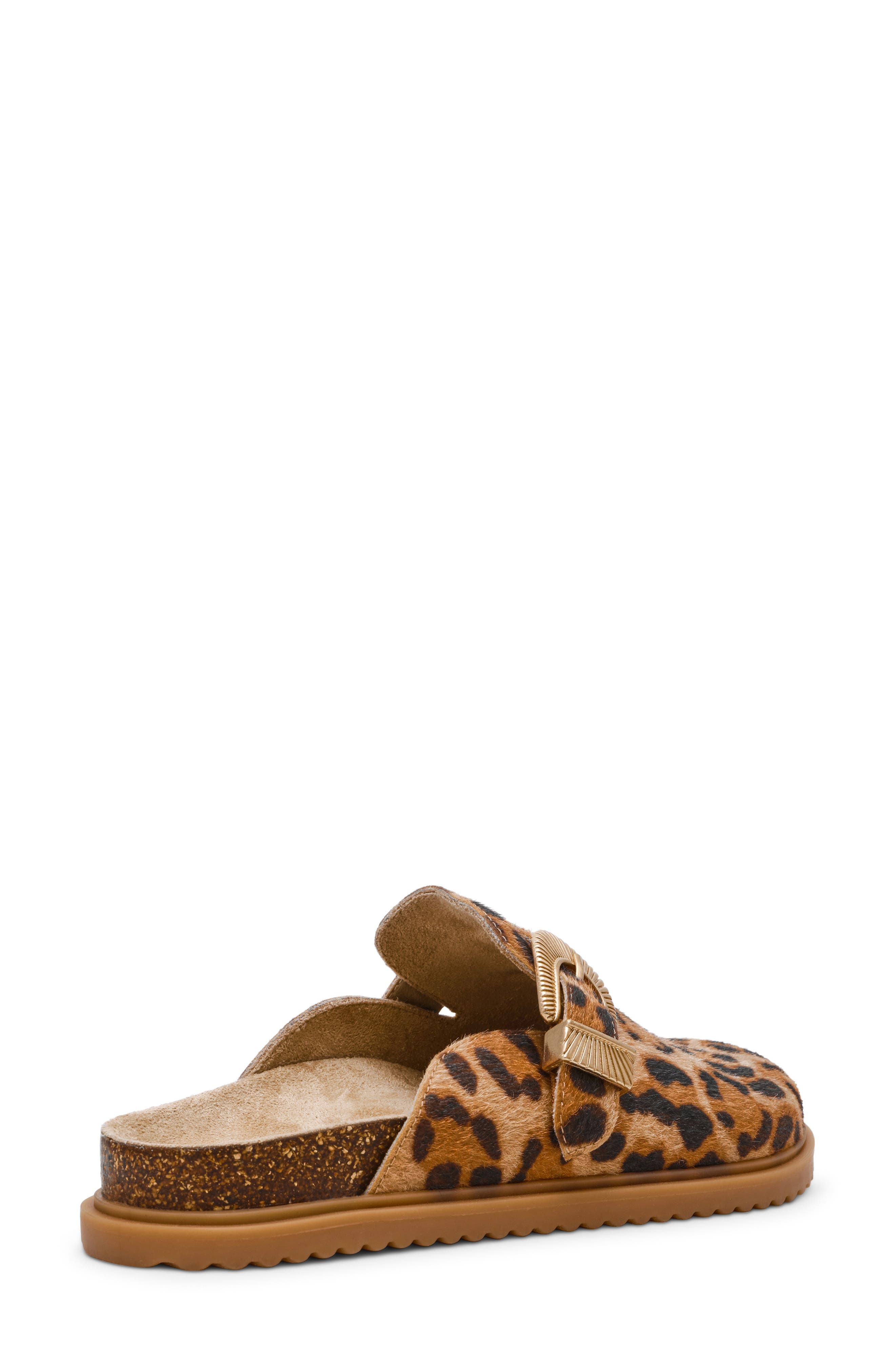 DV by Dolce Vita Yeehaw Faux Calf Hair Mule, Alternate, color, Leopard