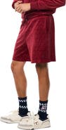 Sergio Tacchini Bandiera Debossed Velour Short