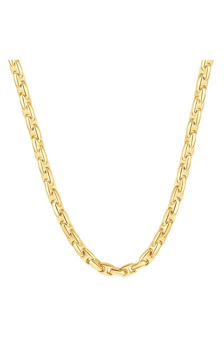 Bliss Diamond 14k Gold Women's 24" Chain Necklace 42 Grams 7mm Thick, Main, color, 14K Yellow Gold