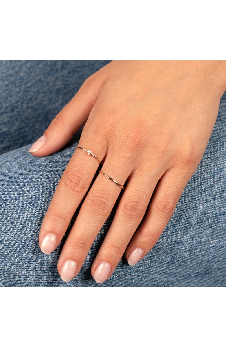 BY ADINA EDEN Diamond Trio Cluster Ring 14K, Alternate, color, 14K Gold