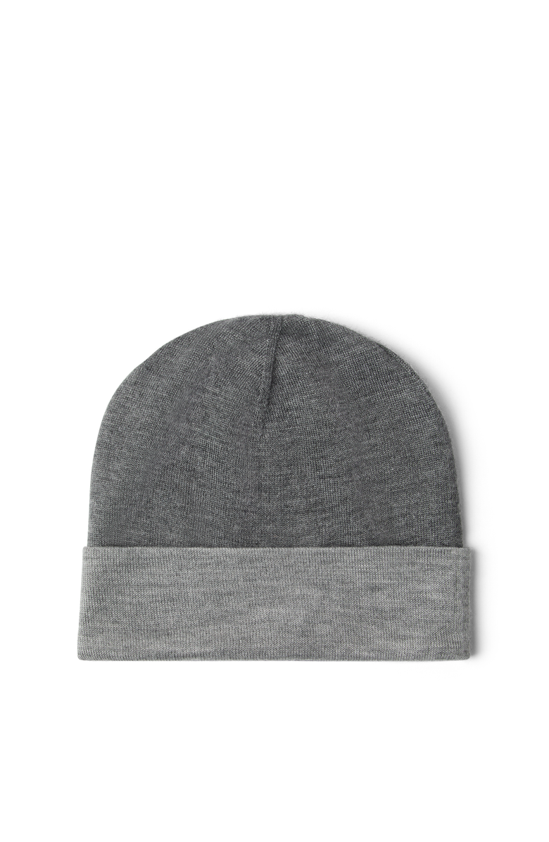Brunello Cucinelli Cashmere and silk beanie, Main, color, Dark Grey
